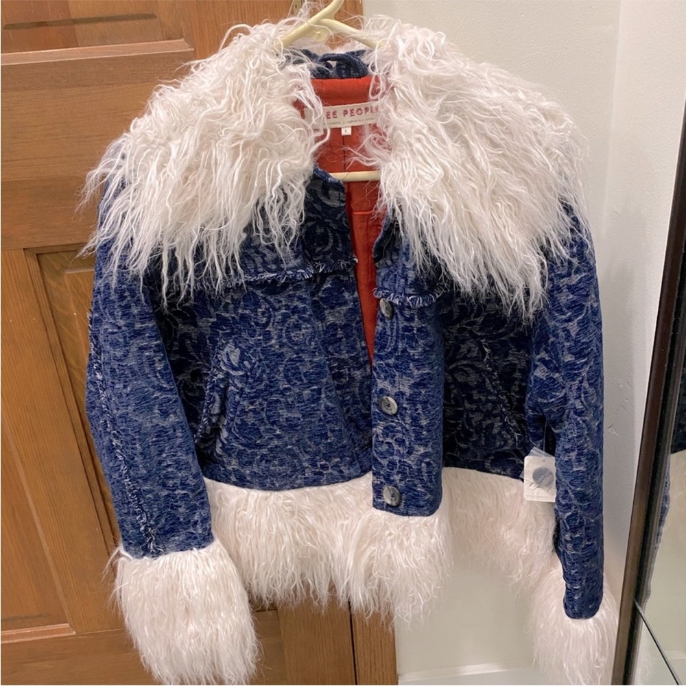 Free people Sabina fur bomber 🔥